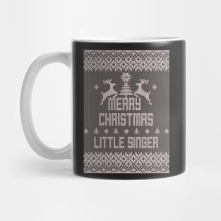 Merry Christmas LITTLE SINGER Mug
